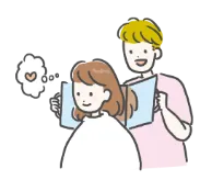 美容師のイラスト画像